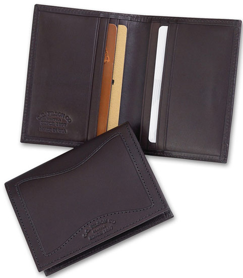 Filson Leather Credit Card Wallet
